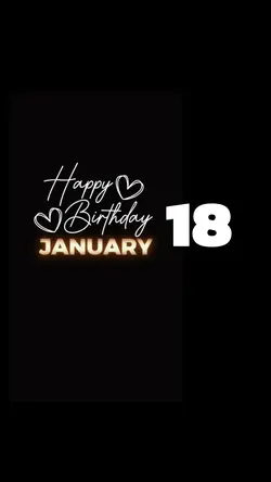 HBD 18 JANUARY 2026