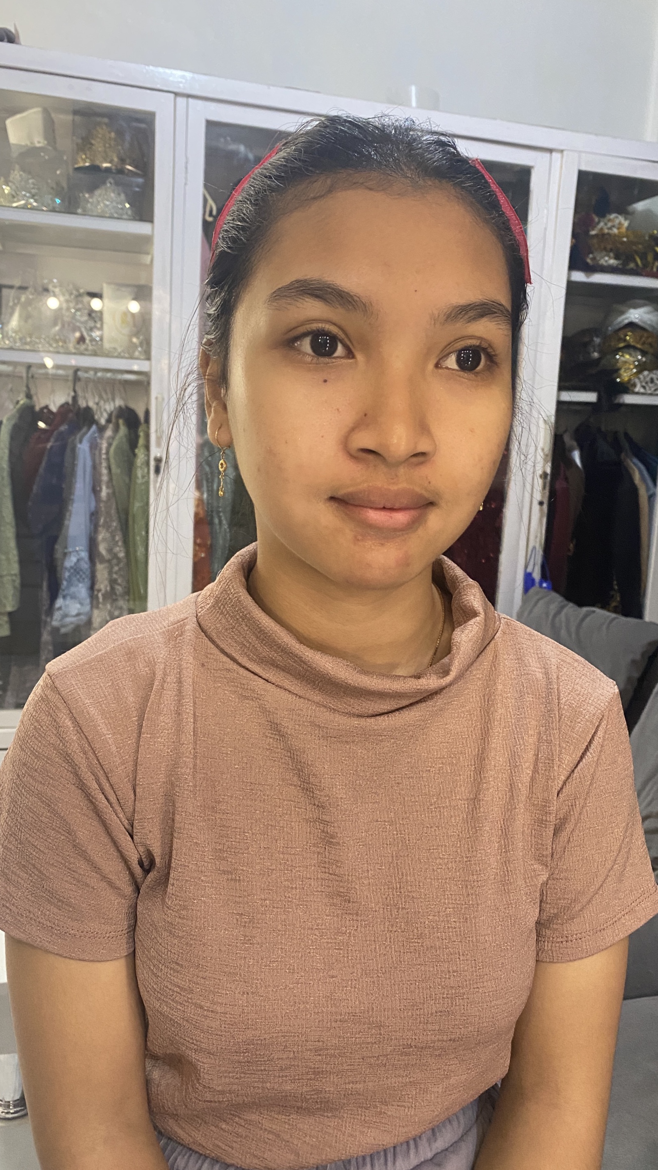 Before after makeup