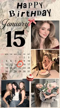 BIRTHDAY 15 JANUARY