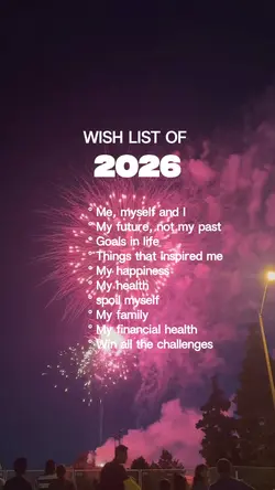 wishlist 2026