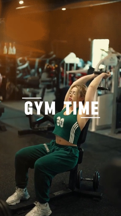 Zeit für das Fitnessstudio
