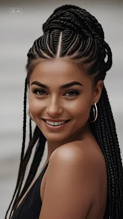 box braids ai filter