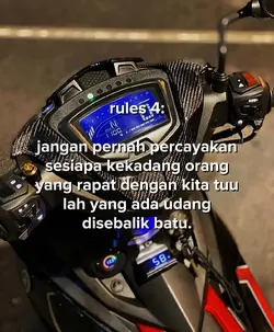 rules 4 jgn percaya?