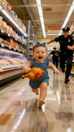 Chicken thief baby