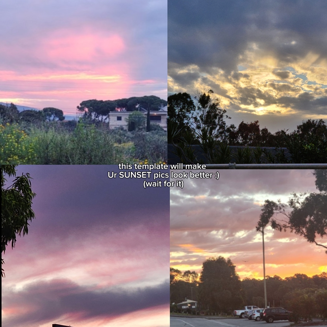 température de la photo du coucher du soleil