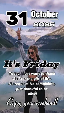 It's Friday
