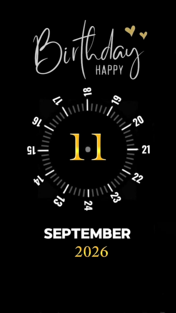 Birthday 11September