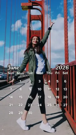 JUNE 2026 CALENDAR
