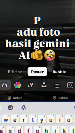 Adu foto hasil AI