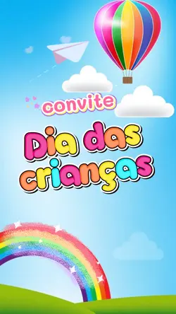 convite dia crianças