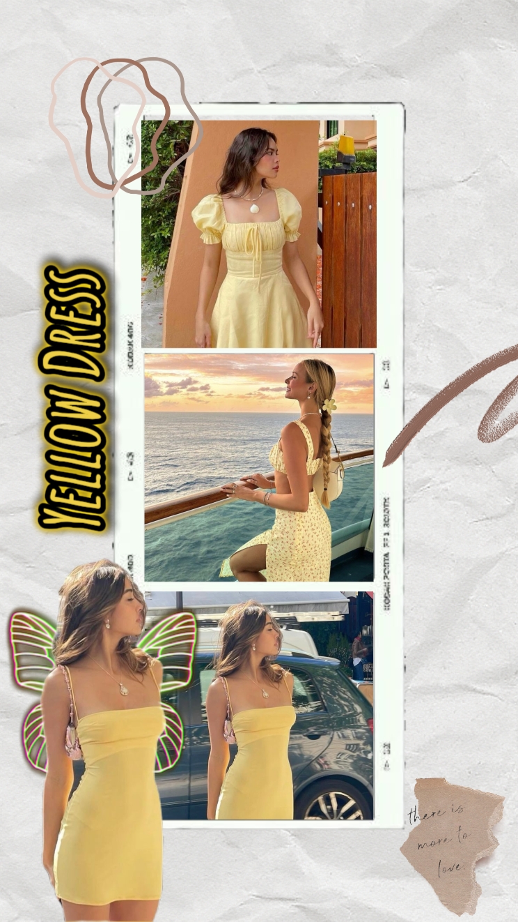 YELLOW DRESS 