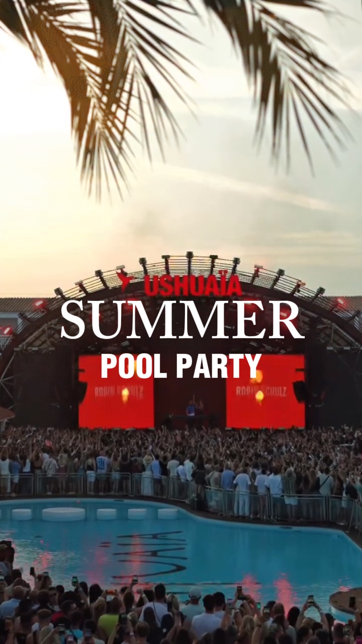 Summer pool party