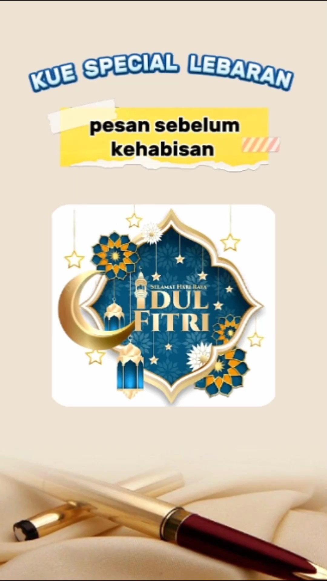 PROMOSI KUE LEBARAN