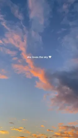 she love the sky