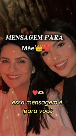 mensagem para mãe