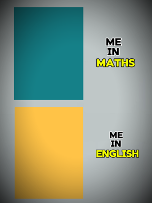 me in math & english