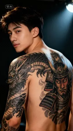 Japanese style tatto