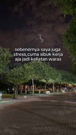 KARENA SIBUK KERJA 
