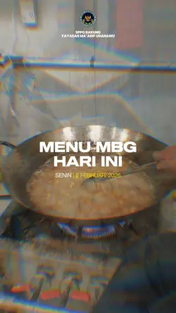 Menu MBG Hari Ini