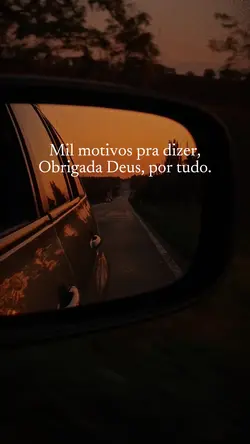 Obrigada Deus 