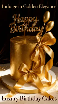 LUXURY BIRTHDAY CAKE