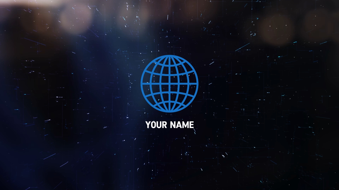 Plantillas de logotipo de introducción para videos promocionales de empresas de alta tecnología