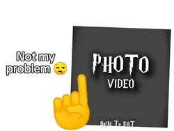 not my problem 