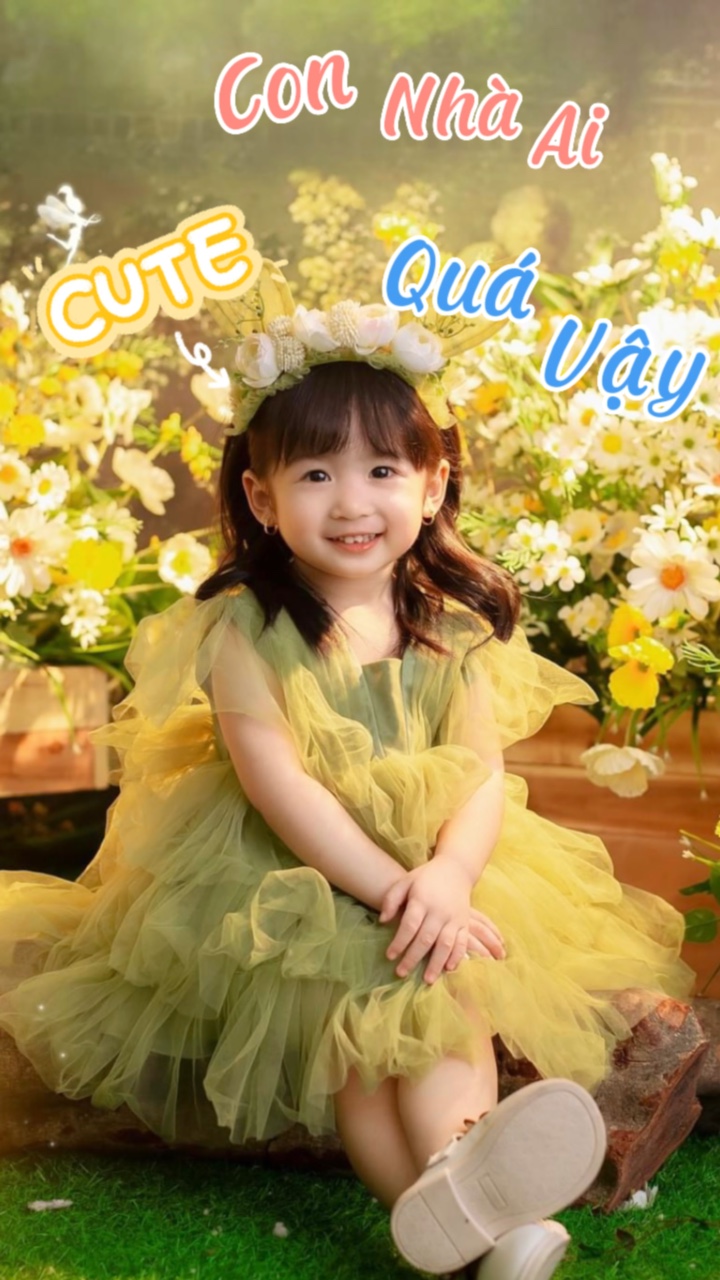 Mẫu 5 ảnh cute