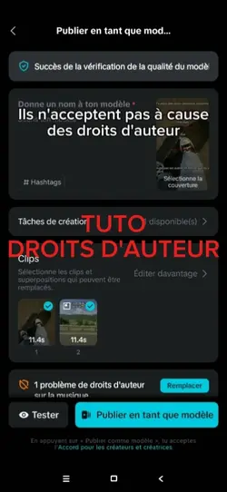 Tuto droits d'auteur