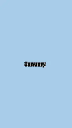 Each month template 