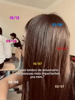 datas importantes