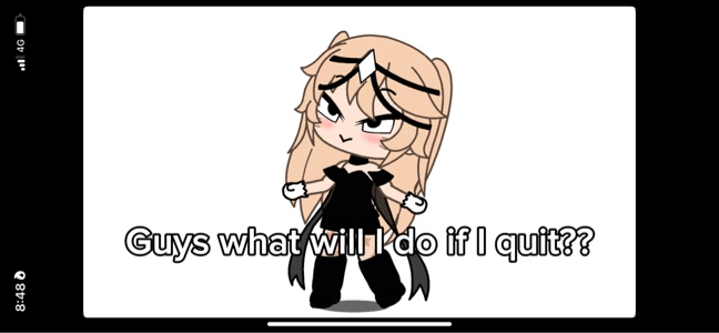 I am never but if I 