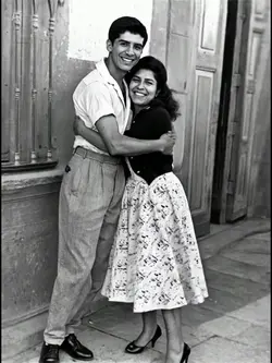 HUG OLD PHOTO