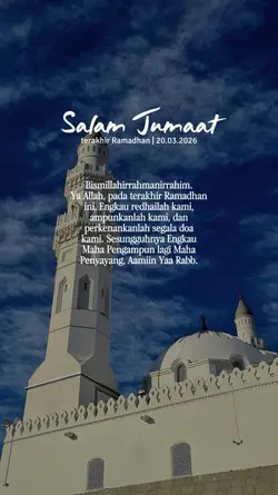 jumaat akhir ramadan