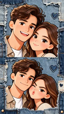 2 STICKER JEANSCUT