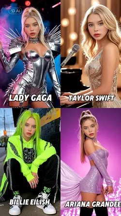 pop star AI trend