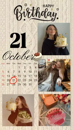 BIRTHDAY 21 OCTOBER