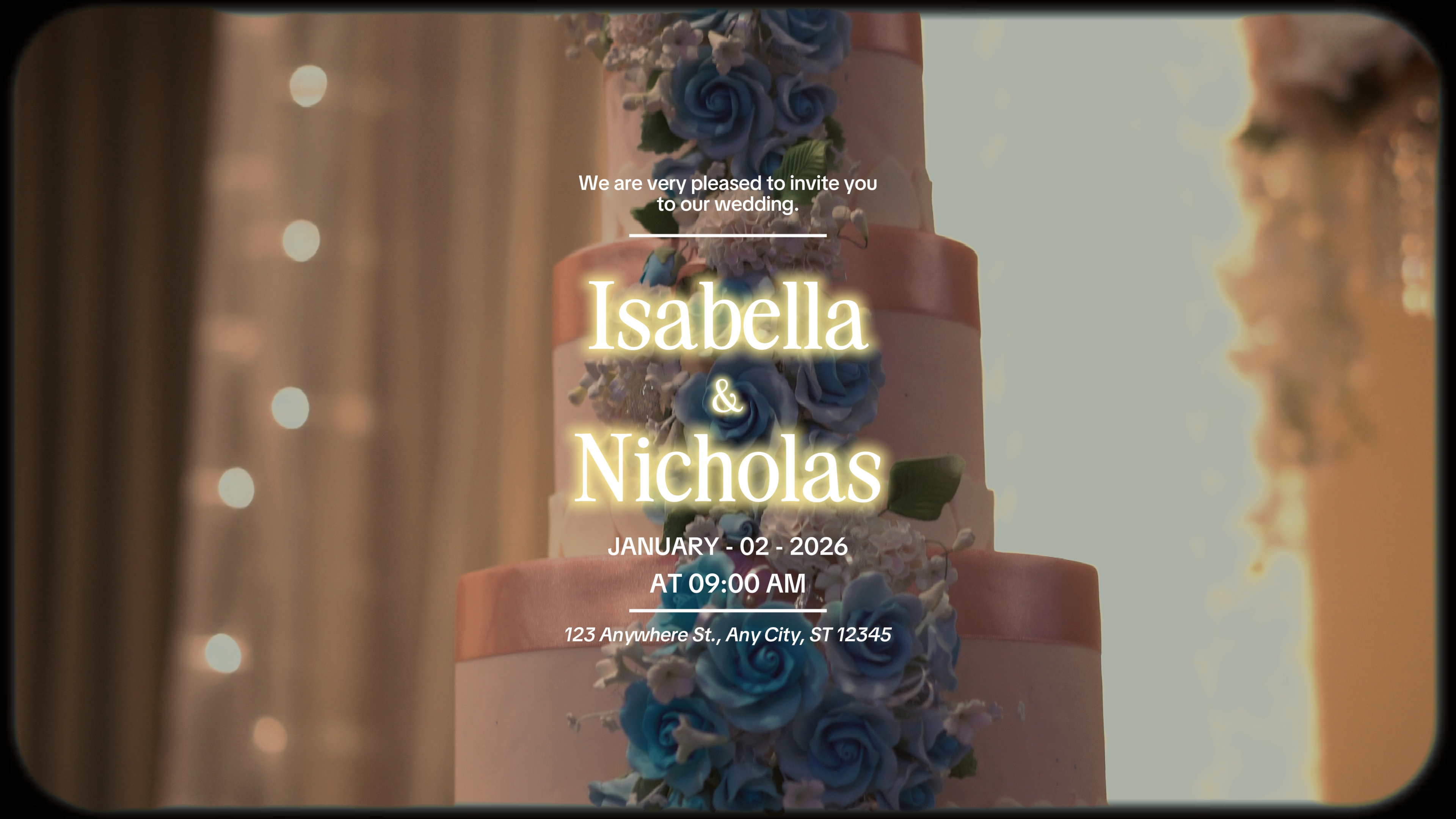INVITACIÓN DE BODA 