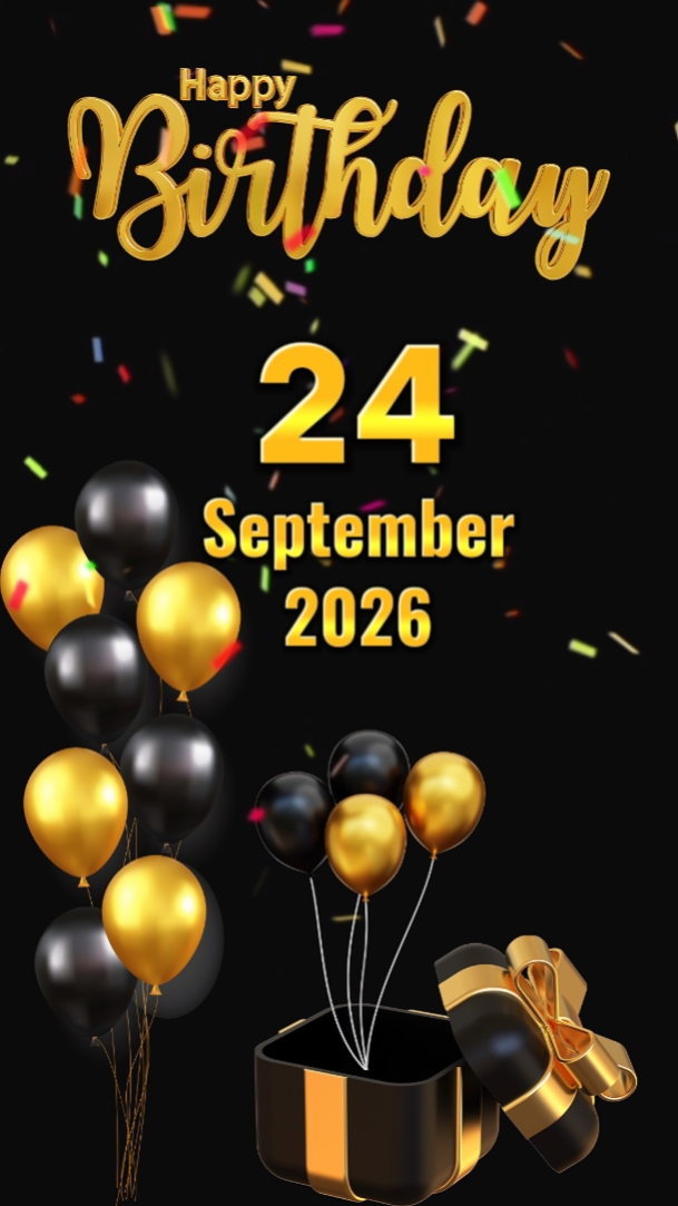 hbd 24 September 