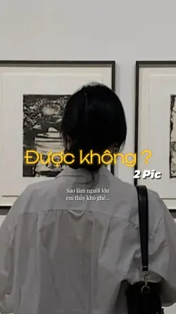 Sao, làm người lớn 