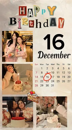 HBD 16 DECEMBER 