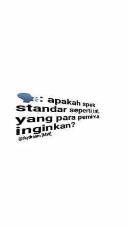 apakah spek standar