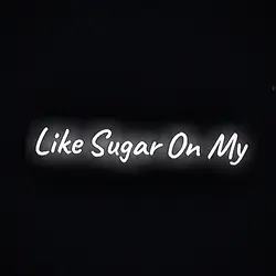 sugar on my tongu