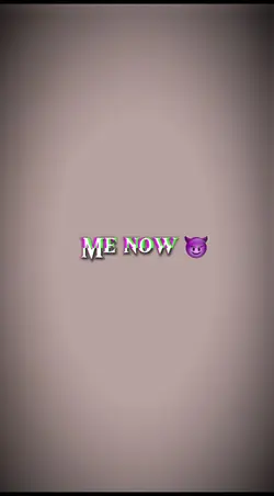 Glow up 😈 template