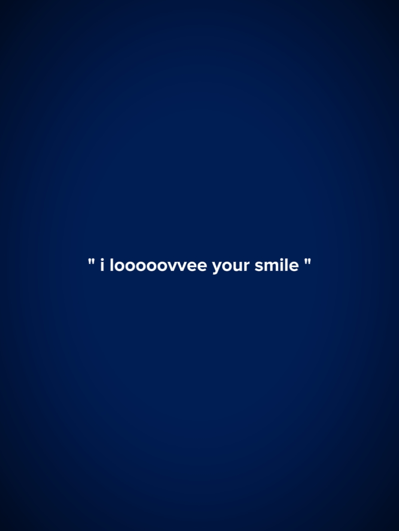 Amo tu sonrisa