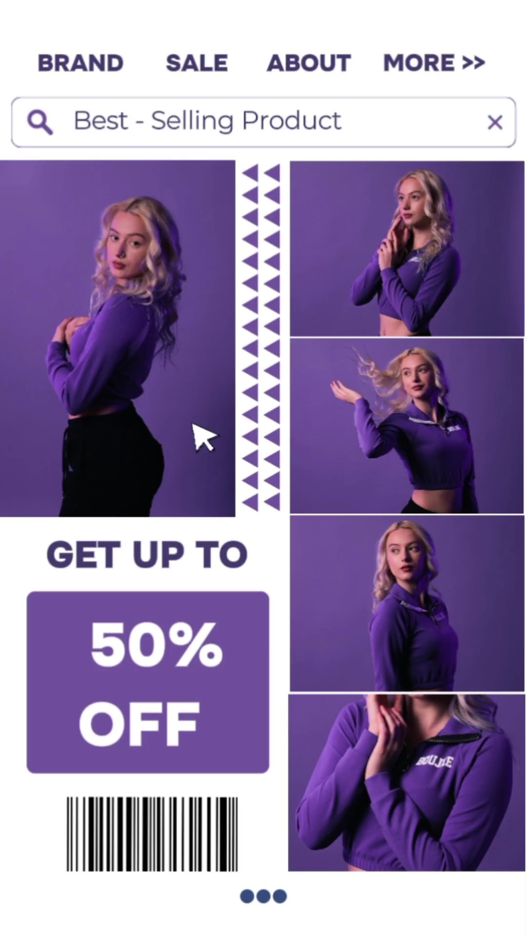 Publicidad De Productos De Ropa De Mujer En Estilo Tiktok