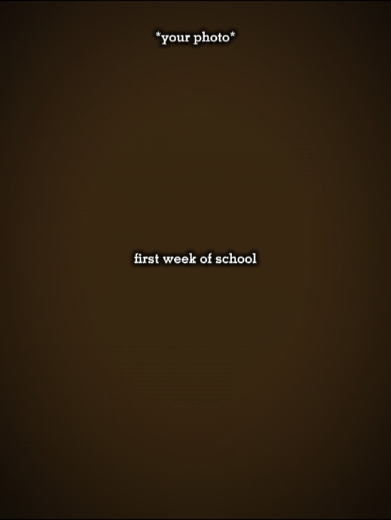 Última semana de clases 