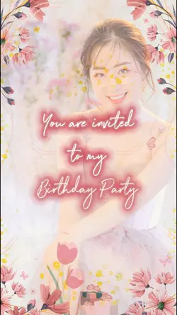BIRTHDAY INVITATION