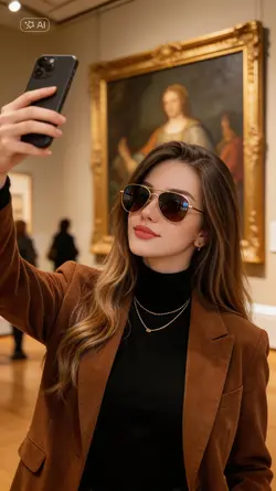 Selfie in Museum
