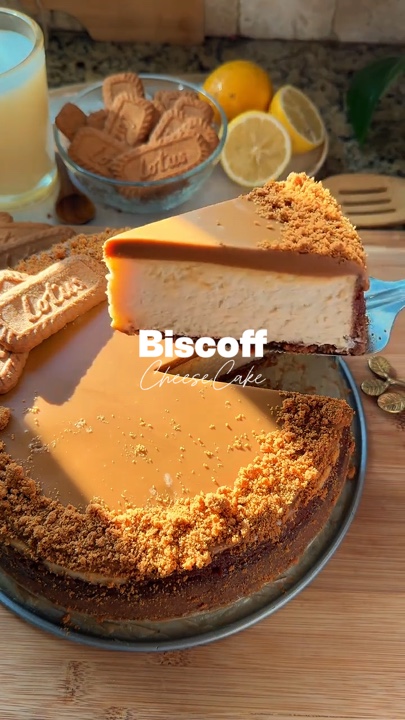 Tarta De Queso Biscoff